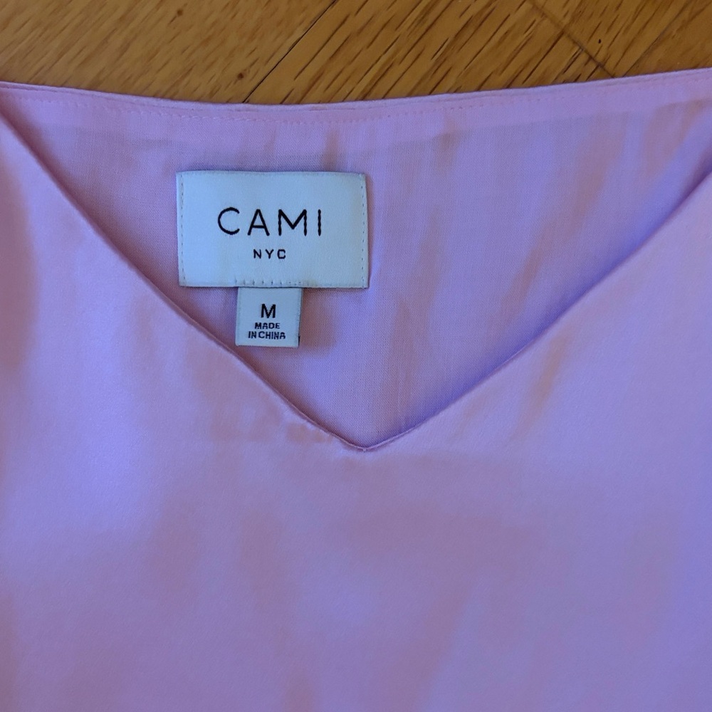 Cami NYC Light Pink Satin Camisole Top - Picture 3 of 3